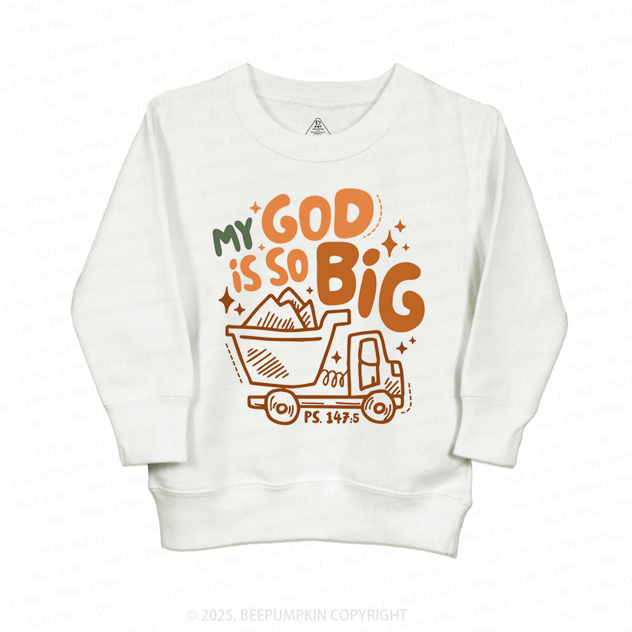 My God Is So Big Kid's Sweatshirt