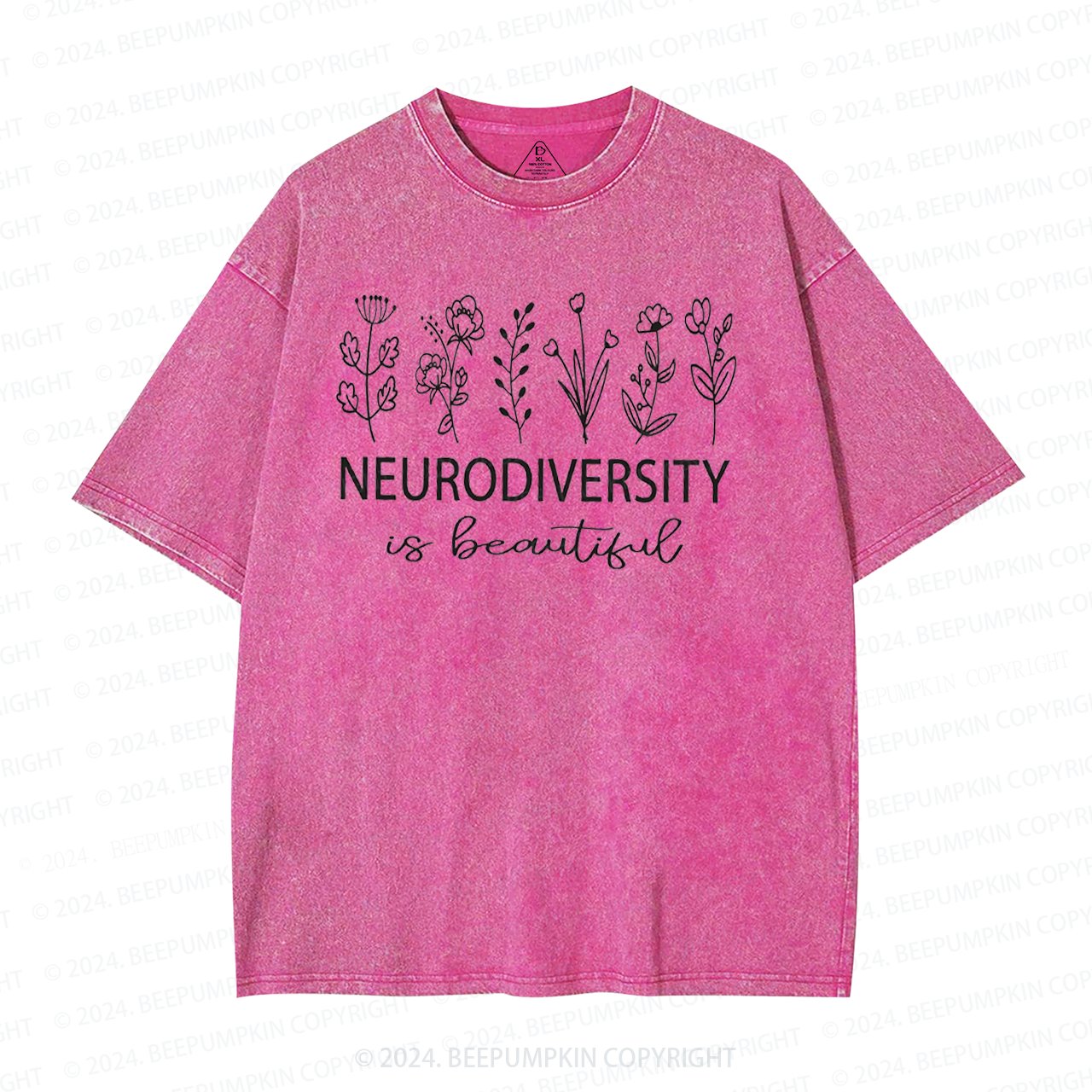 Neurodiversity Mama Washed T-Shirts