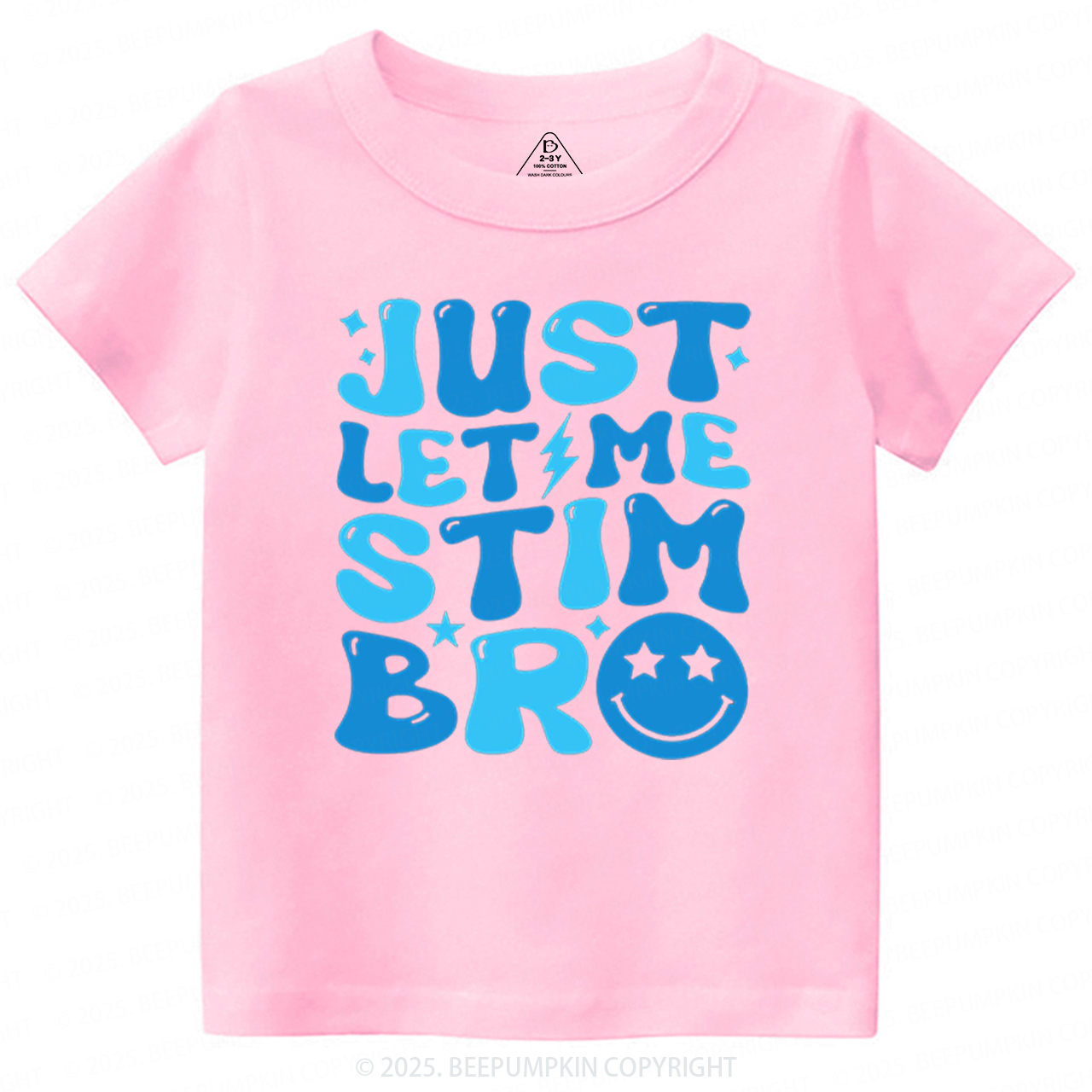Just Let Me Stim Bro Toddler&Kid's Tees Beepumpkin