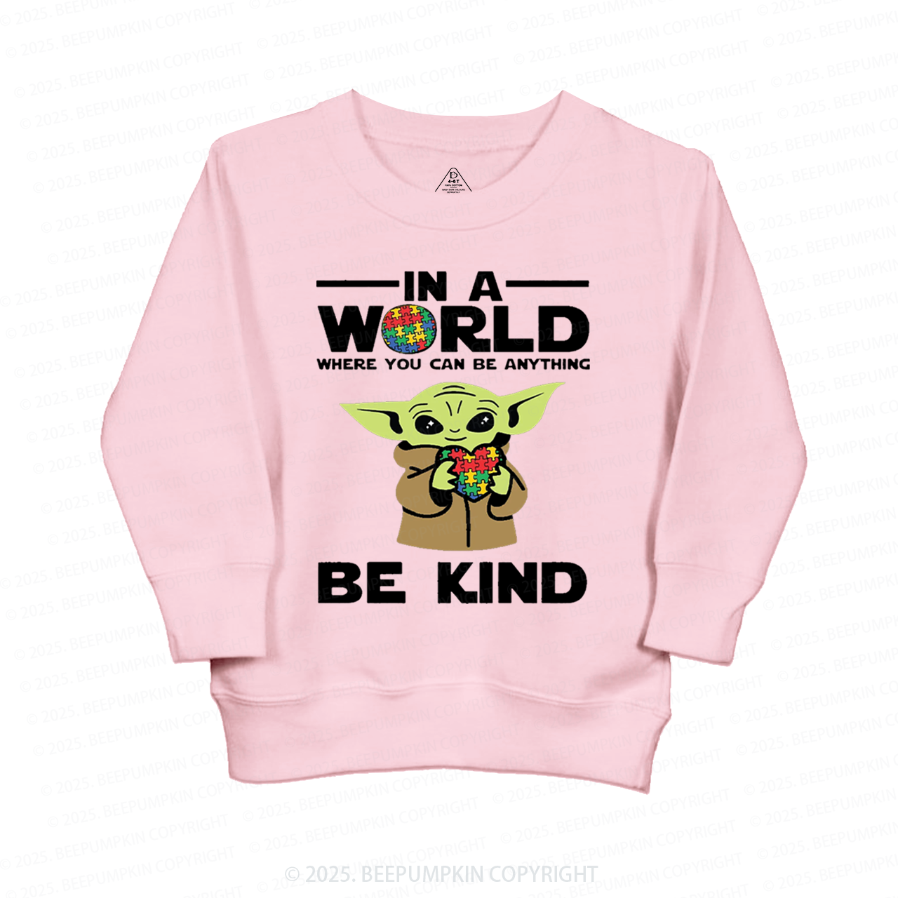 In A World Where You Can Be Anything Kid's Sweatshirt