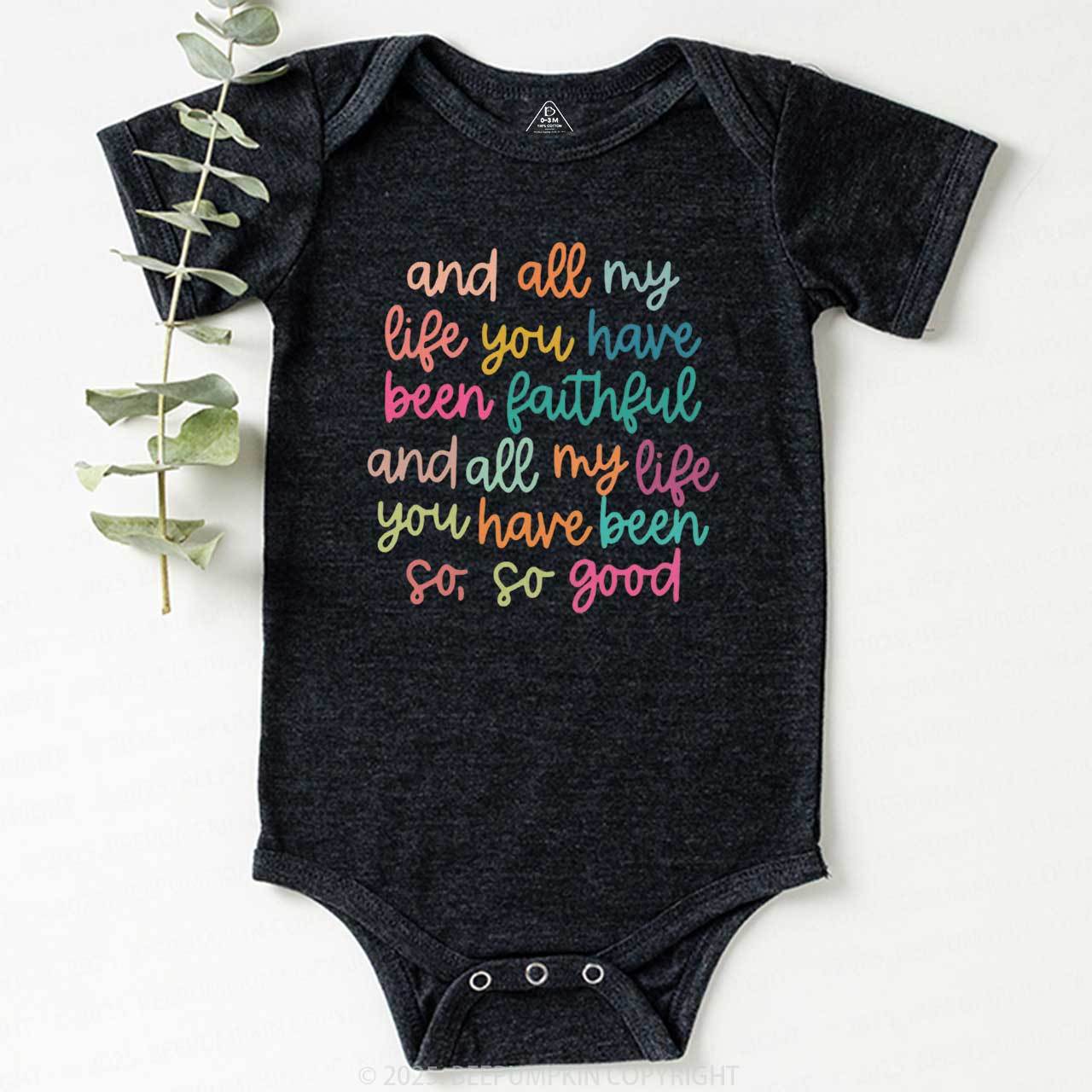 Psalm Bible Quote Bodysuit Beepumpkin