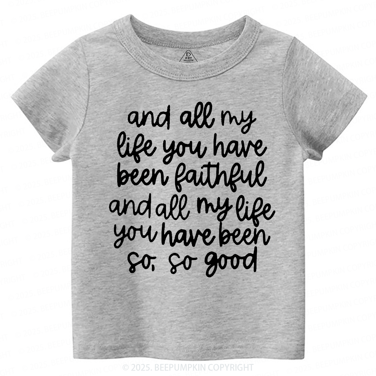 Psalm Bible Quote Toddler&Kid's Tees Beepumpkin