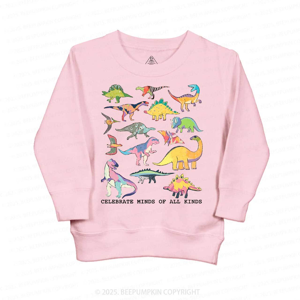 Celebrate Minds Of All Kinds Kid's Sweatshirt