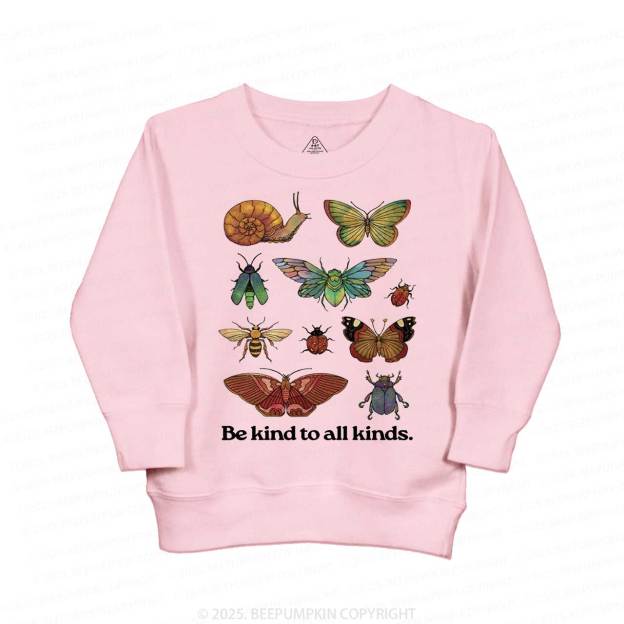 Be Kind To All Kinds Kid's Sweatshirt