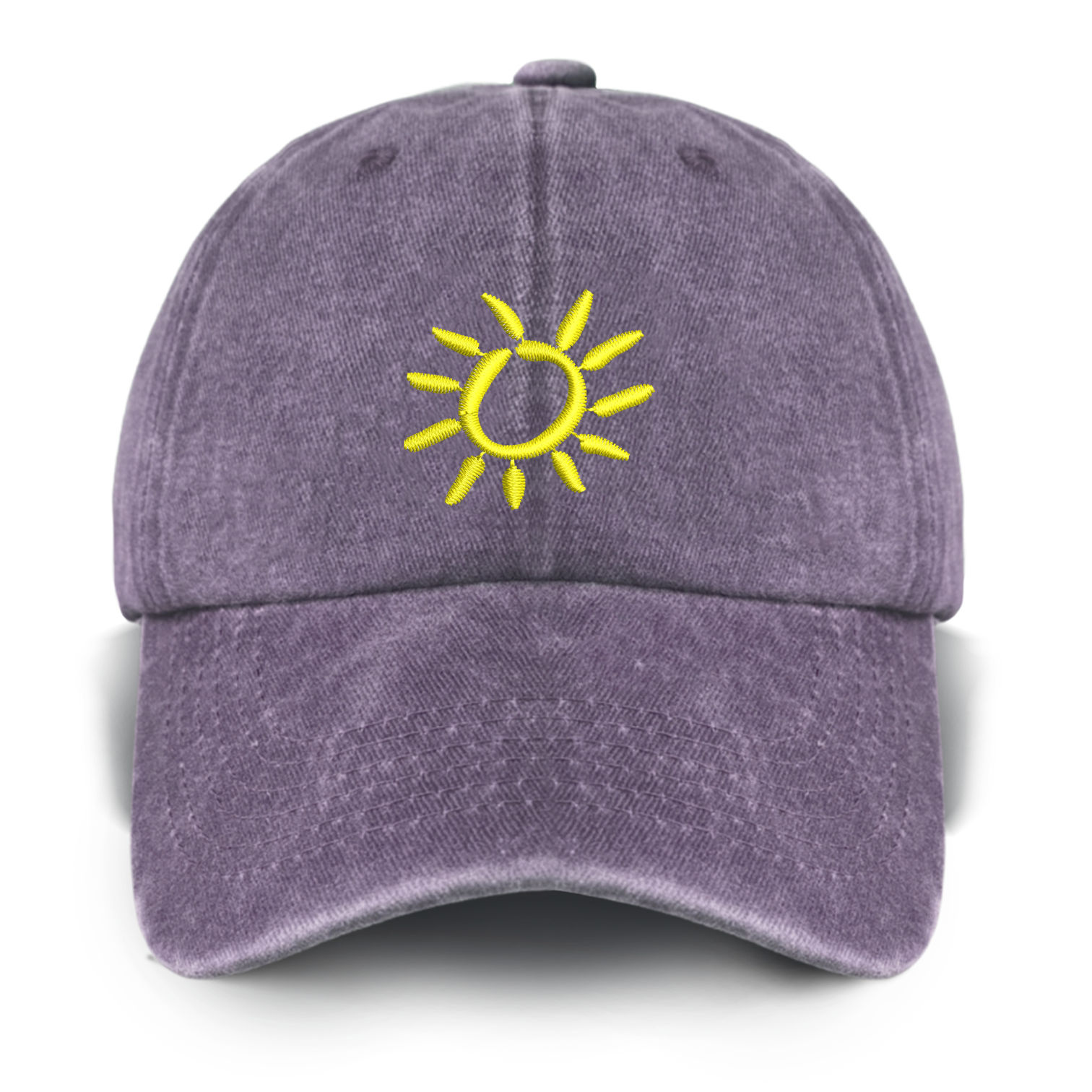 Little Sun Washed Baseball Cap For Kids
