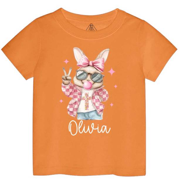 Bubble Gum Bunny Toddler&Kid's Tees Beepumpkin