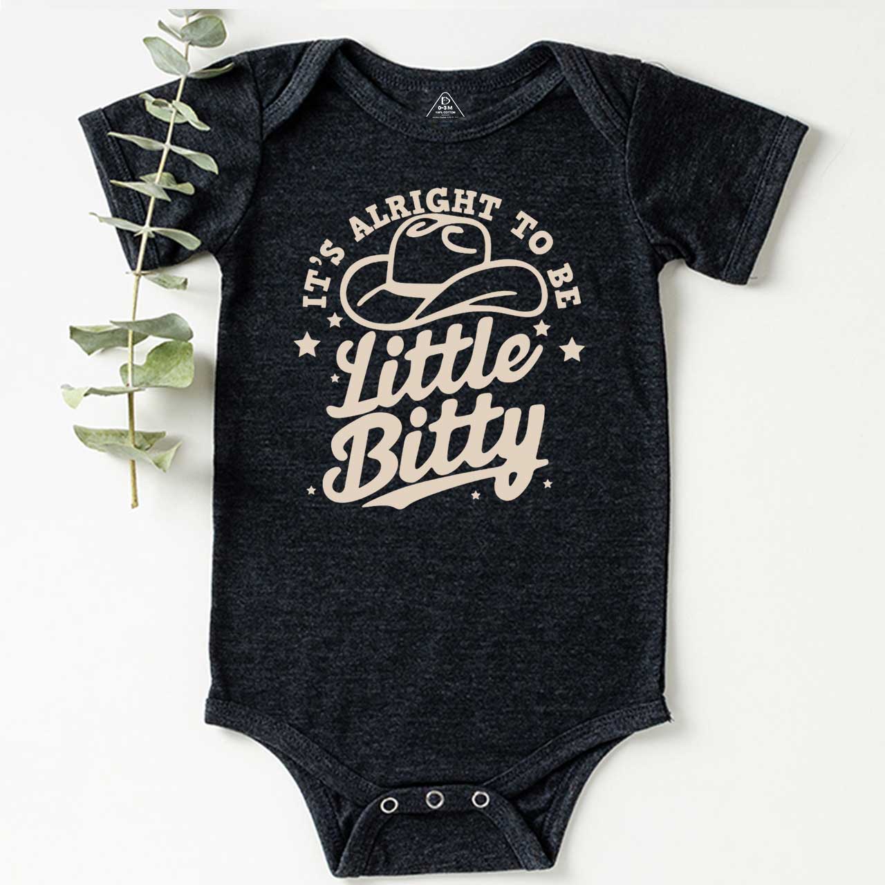 It's Alright To Be Little Bitty Bodysuit Beepumpkin