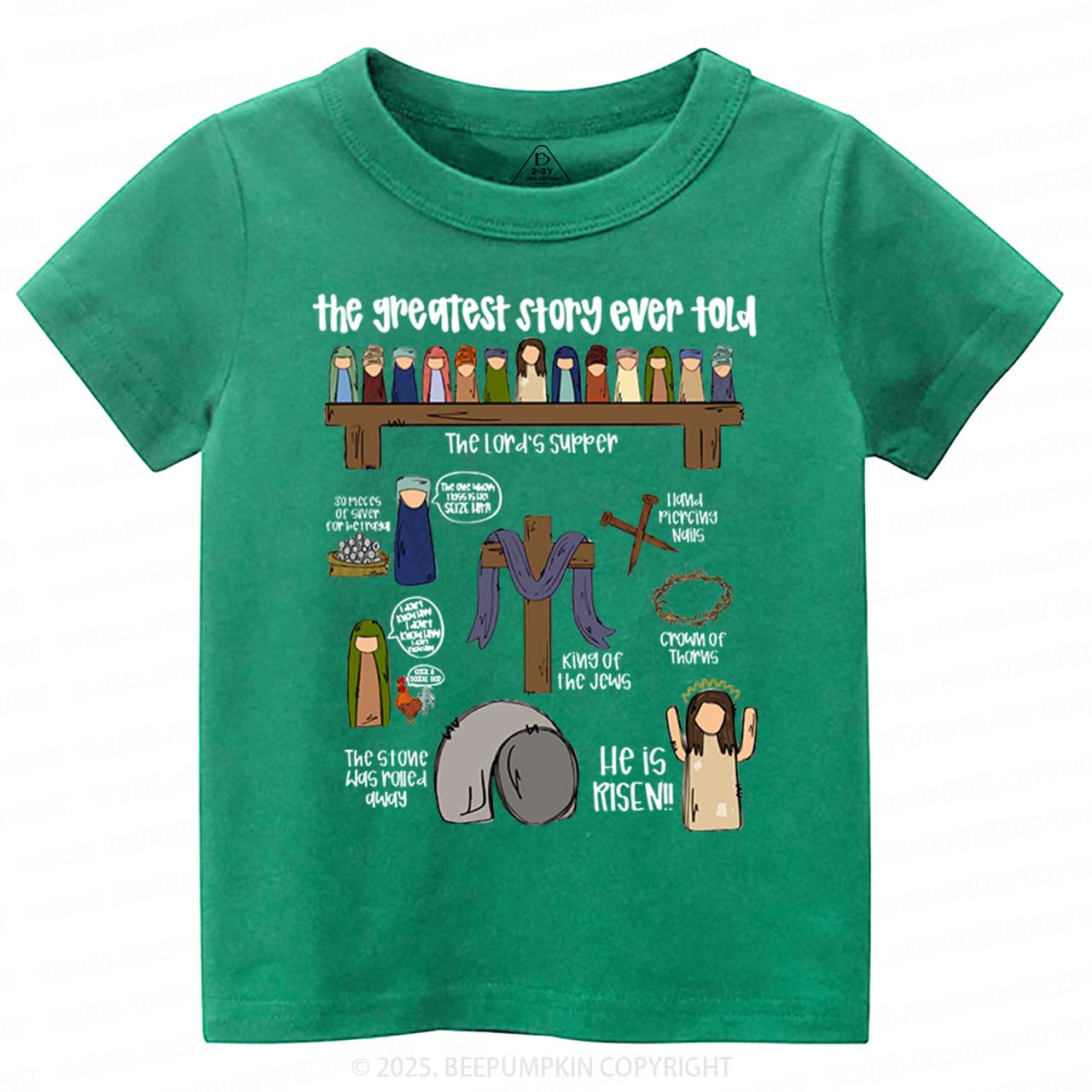 The Greatest Story Ever Told Toddler&Kid's Tees Beepumpkin