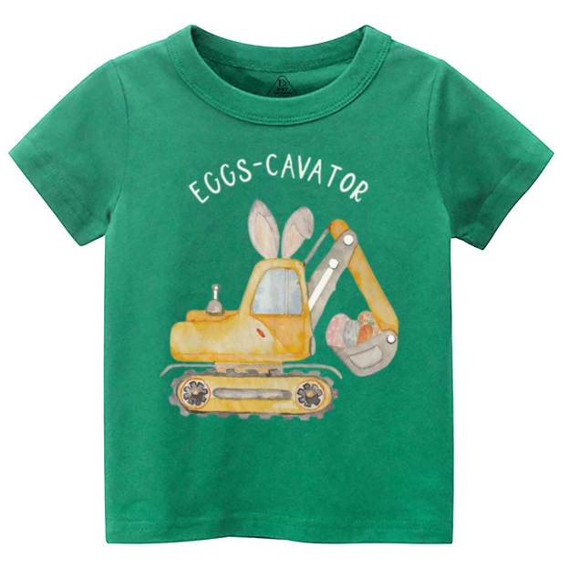 Eggs-Cavator Toddler&Kid's Tees Beepumpkin