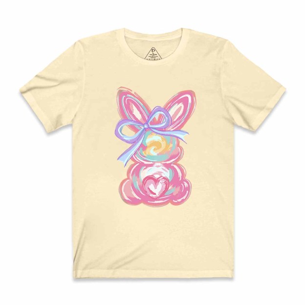Brushstroke Bunny Easter Mama T-Shirts