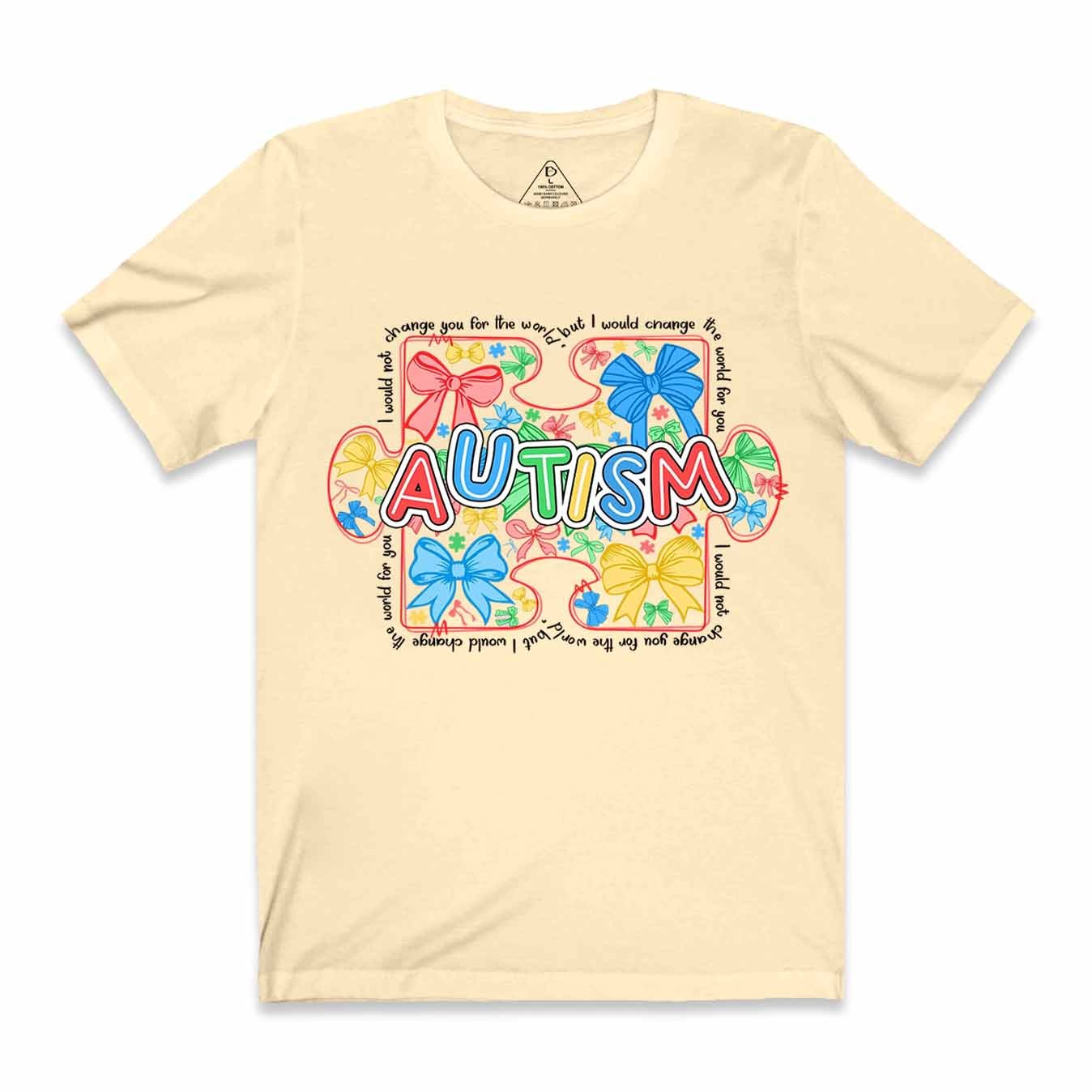 Autism Awareness Coquette Mama T-Shirts