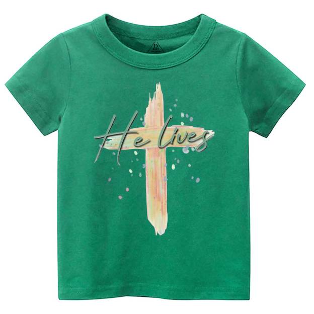 He Lives Natural Toddler&Kid's Tees Beepumpkin