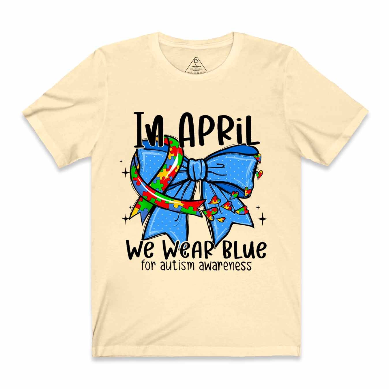 In April We Wear Blue Mama T-Shirts
