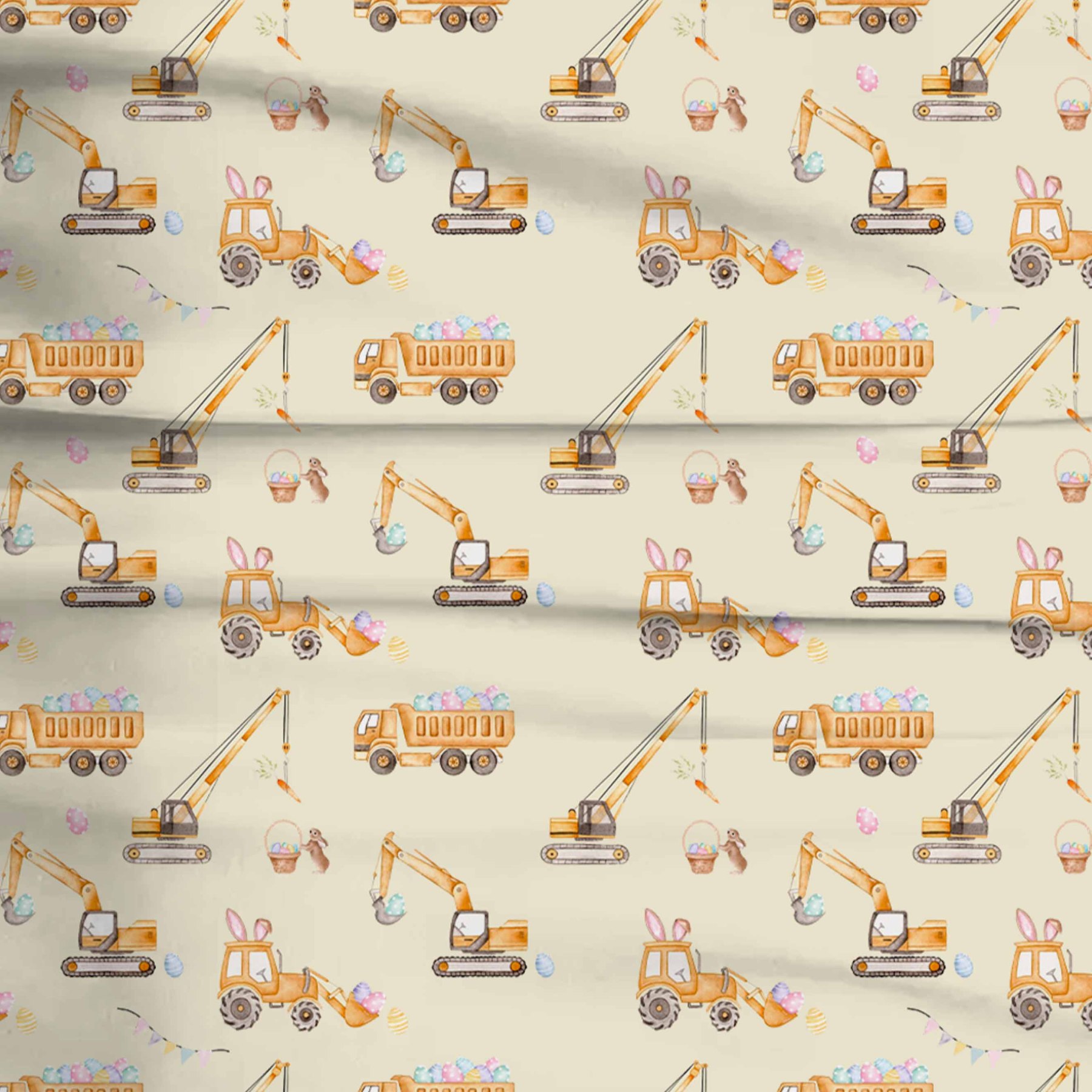 Easter Bunny Peep Two-Piece Pajama Set For Kids