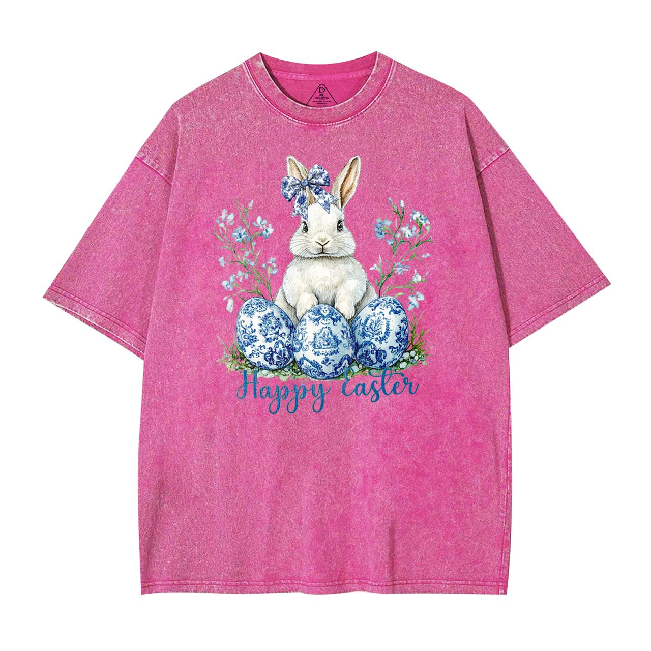 Grand Millennial Easter Mama Washed T-Shirts