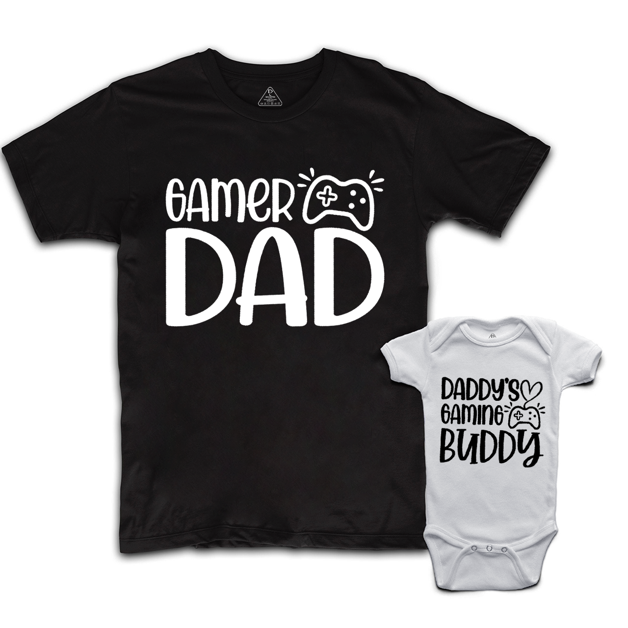 Gamer Dad & Daddy's Gaming Buddy Matching Shirts
