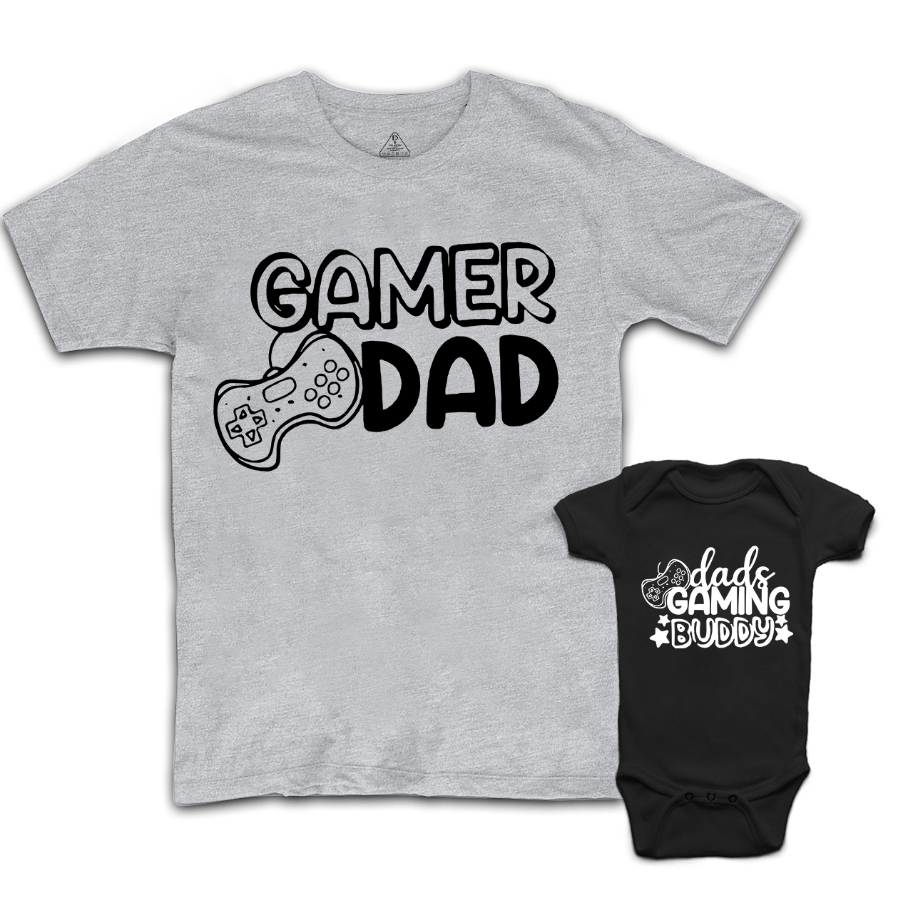 Dad And Son Funny Game Matching Gift Shirt