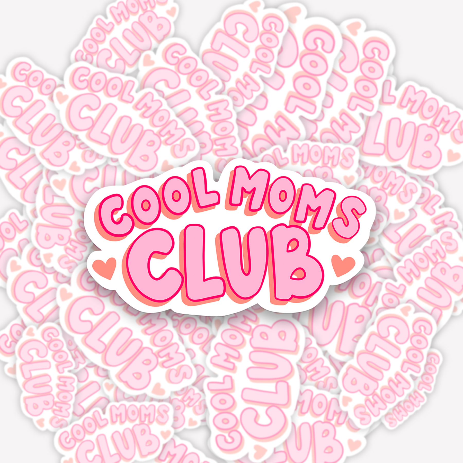 Cool Moms Club Stickers