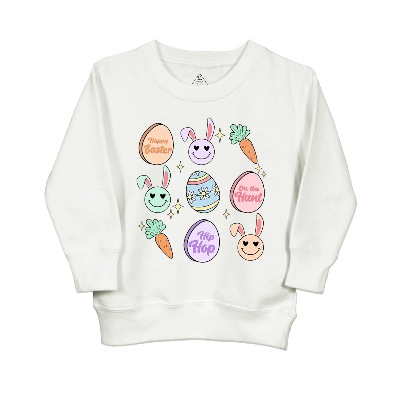 Smiley Bunny Kid's Sweatshirt