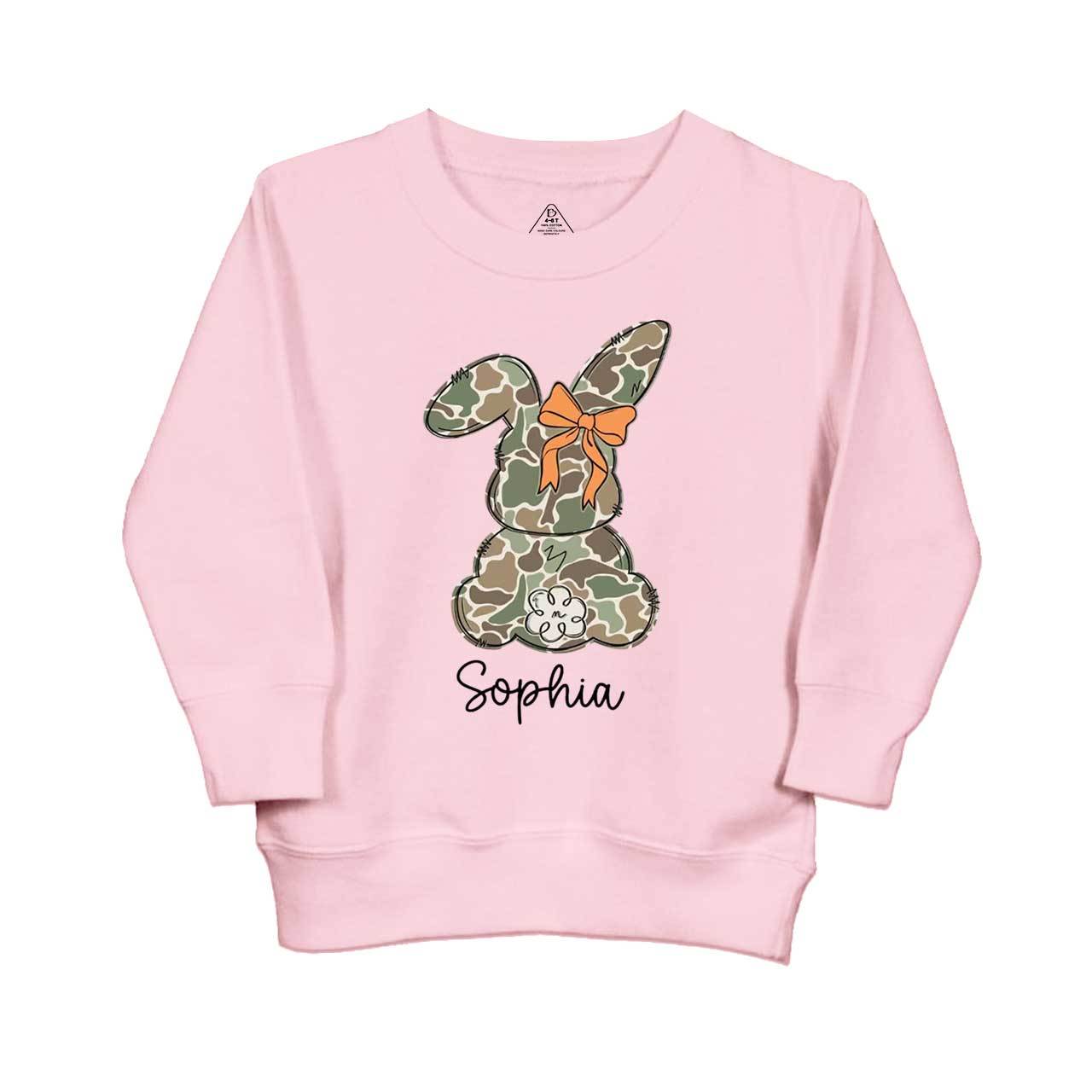 Egg Hunter Bunny Kid's Sweatshirt