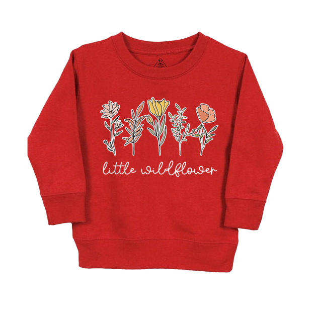 Little Wildflower Kid's Sweatshirt