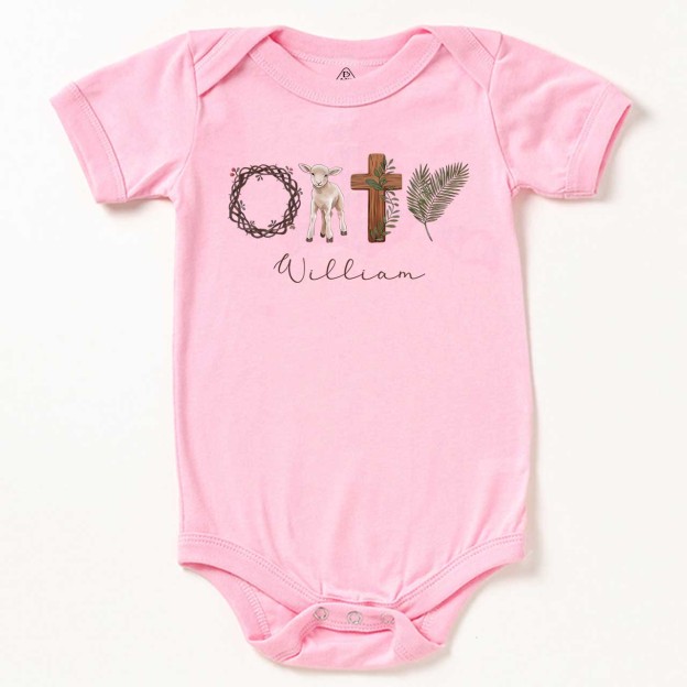 True Story He Is Risen Easter Bodysuit Beepumpkin