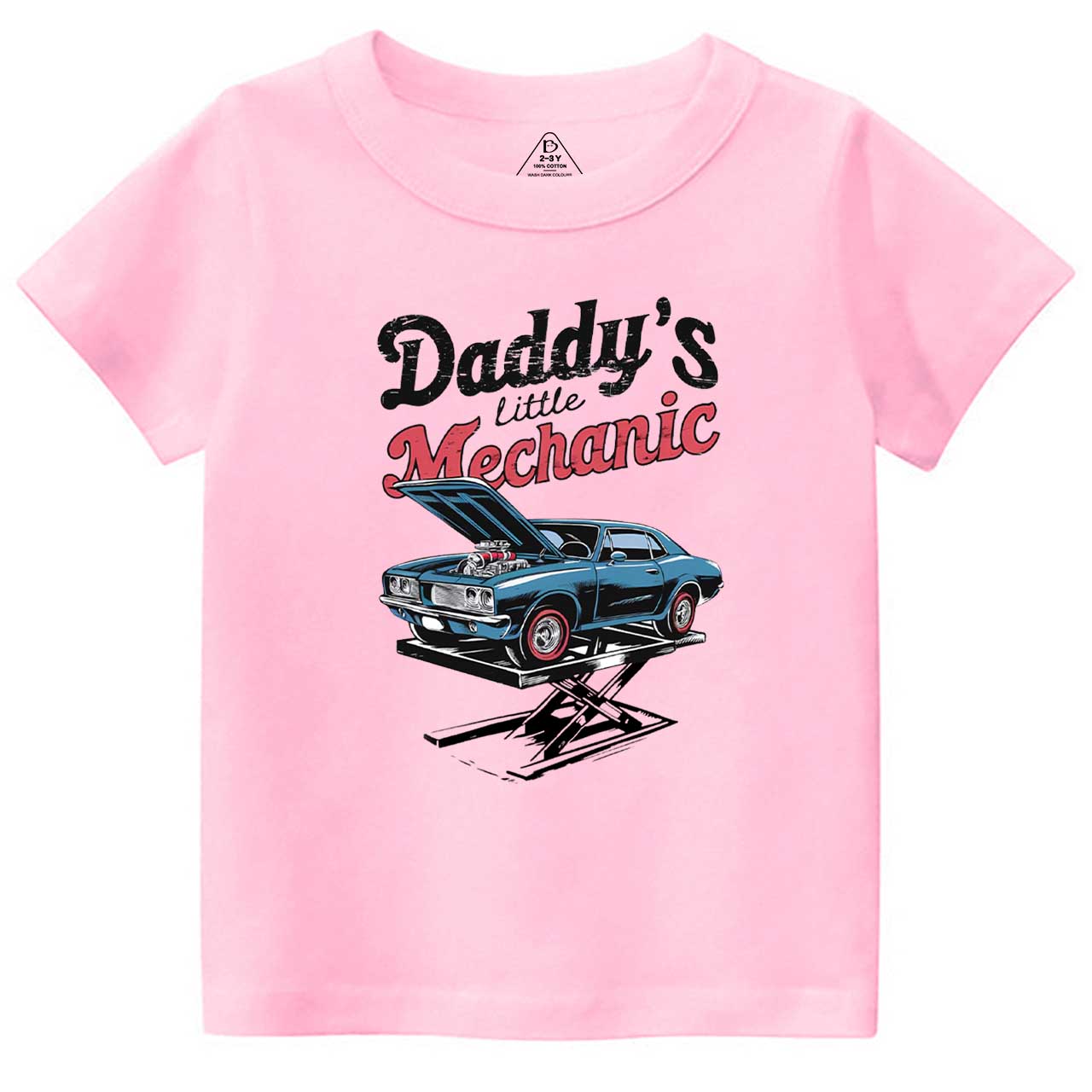 Daddy's Little Mechanic Toddler&Kid's Tees Beepumpkin