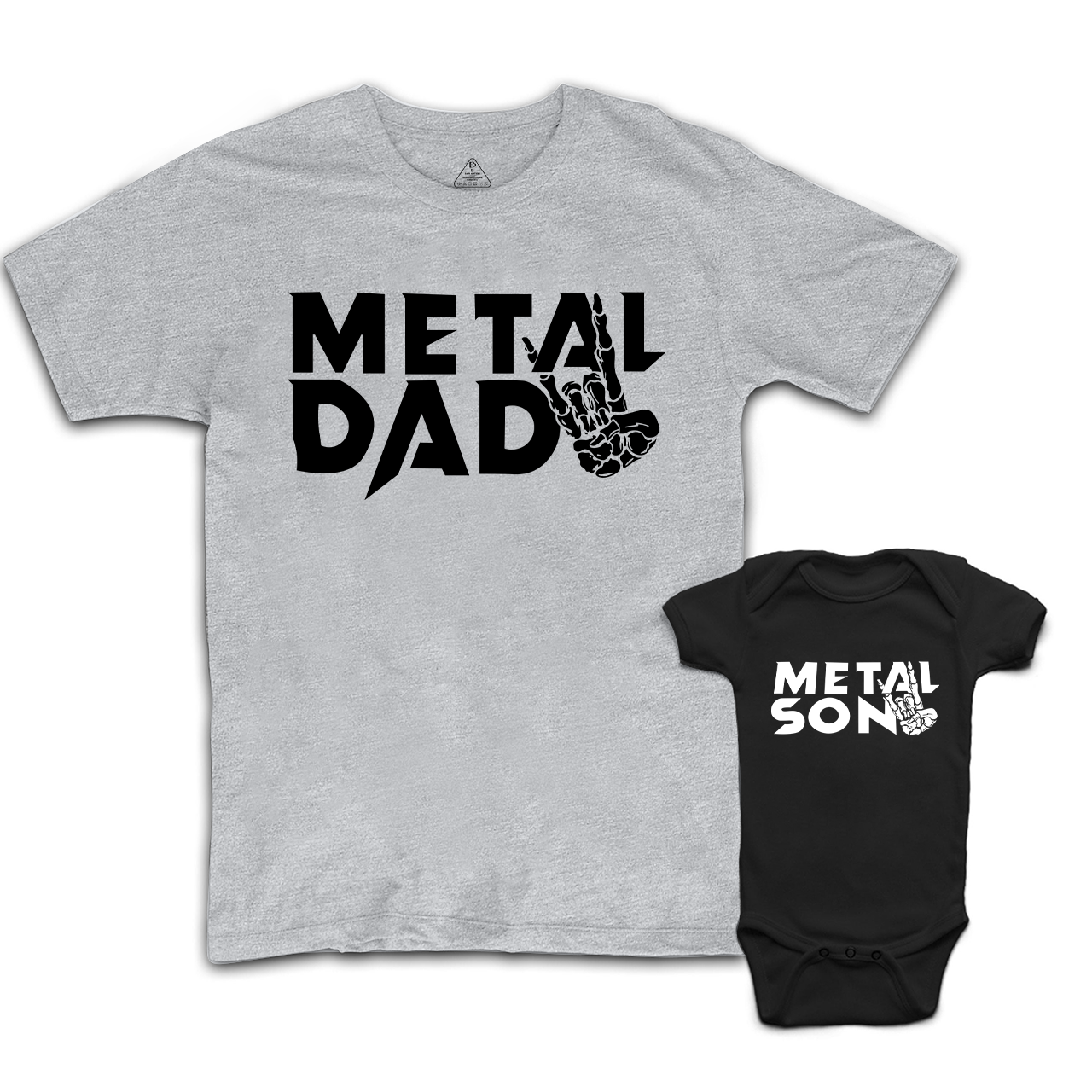 Heavy Metal  Dad&Me Matching Shirt