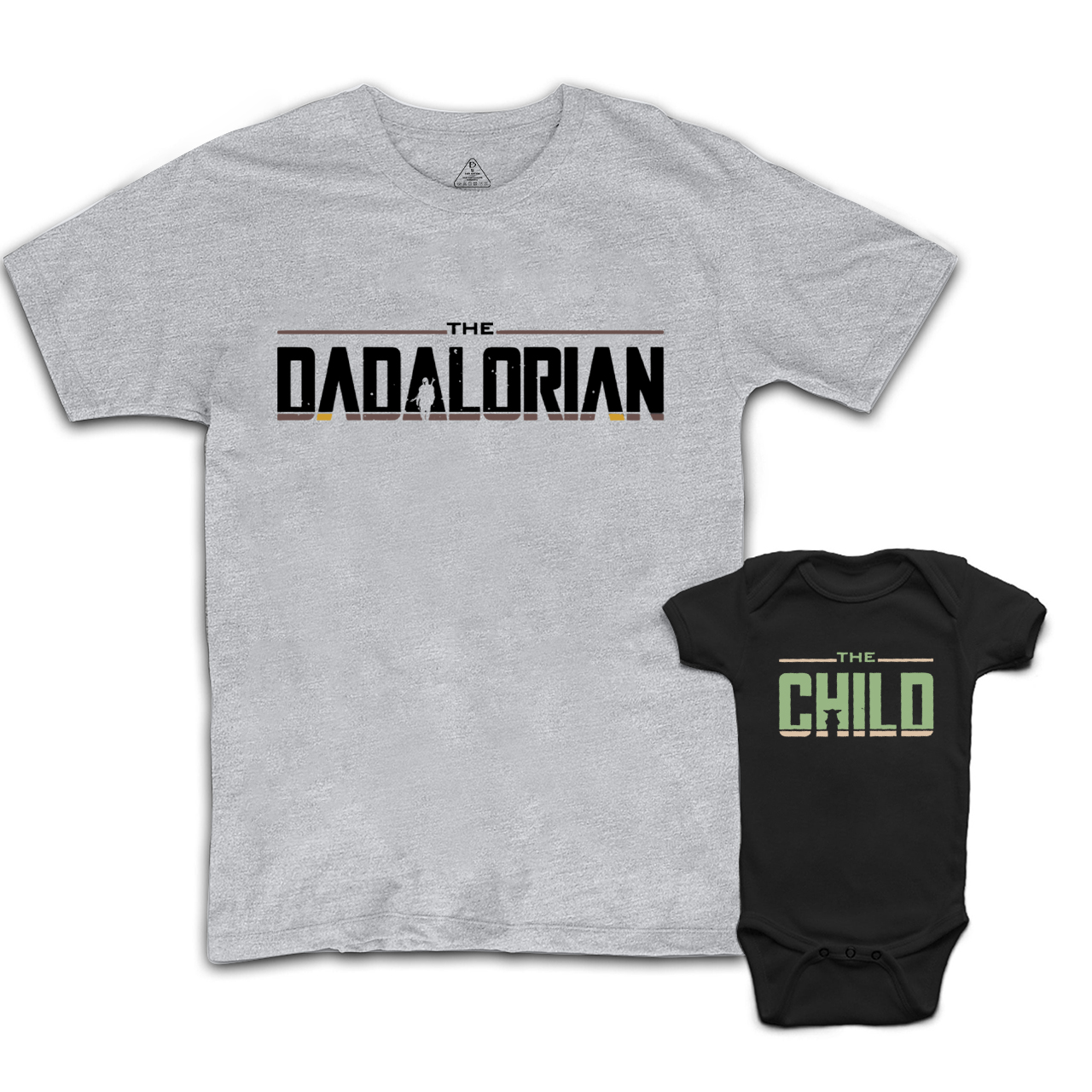 The Dadalorian Dad&Me Matching Shirts