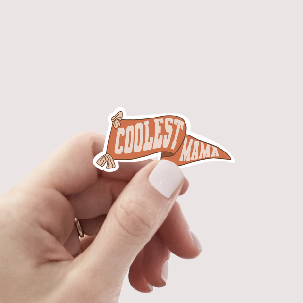  Coolest Mama Gift Stickers