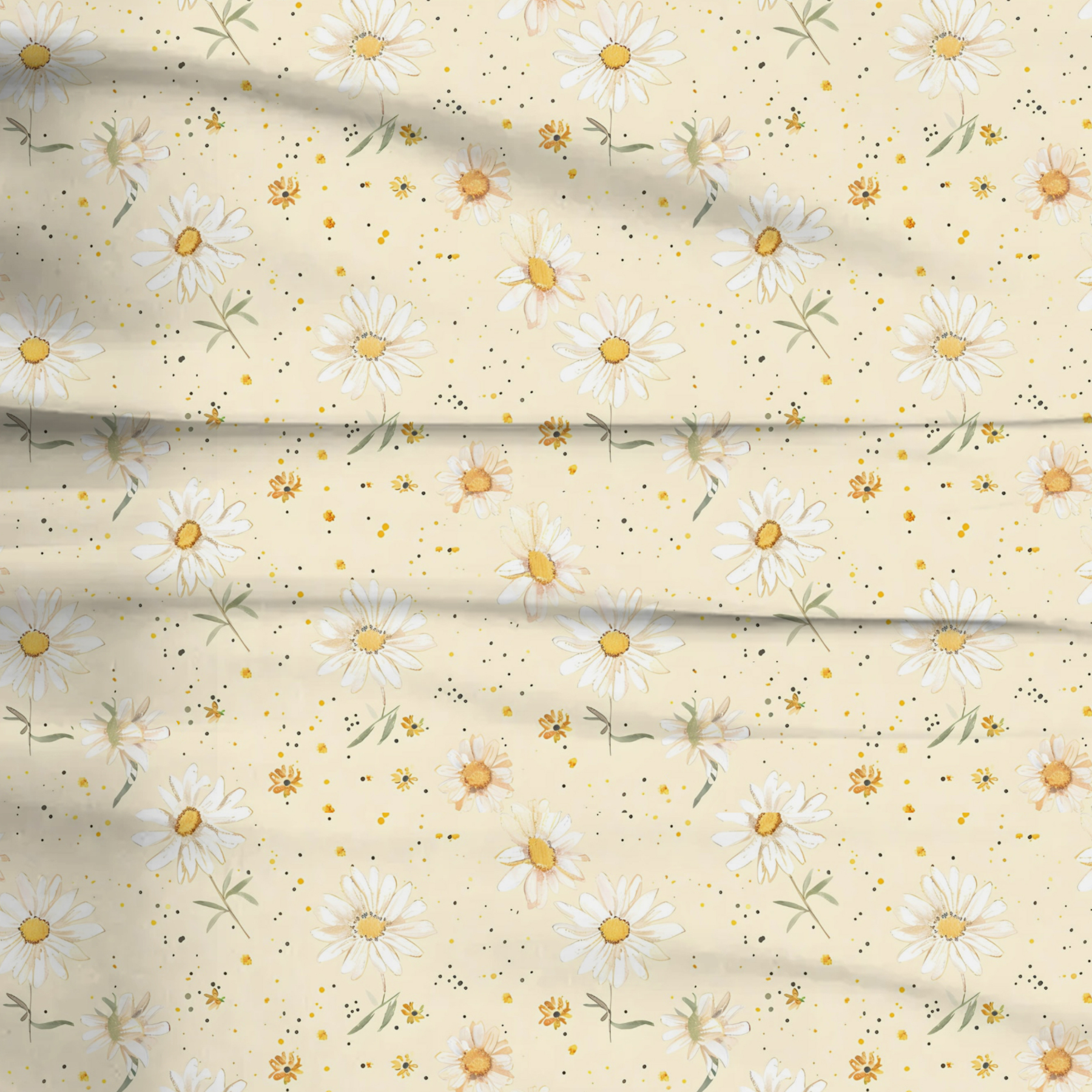 Cute Daisy Bees Two-Piece Pajama Set For Kids