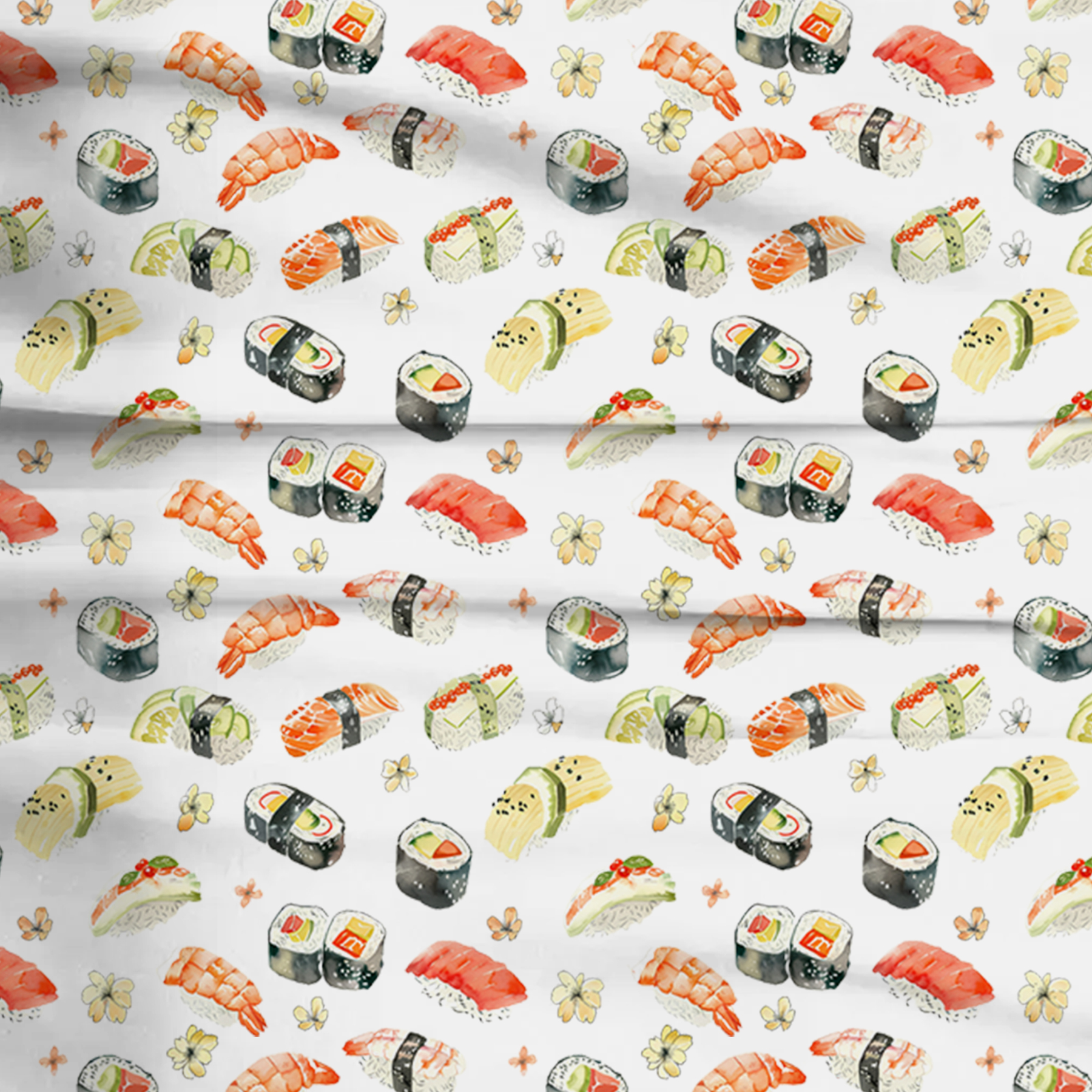 Sushi Two-Piece Pajama Set For Kids