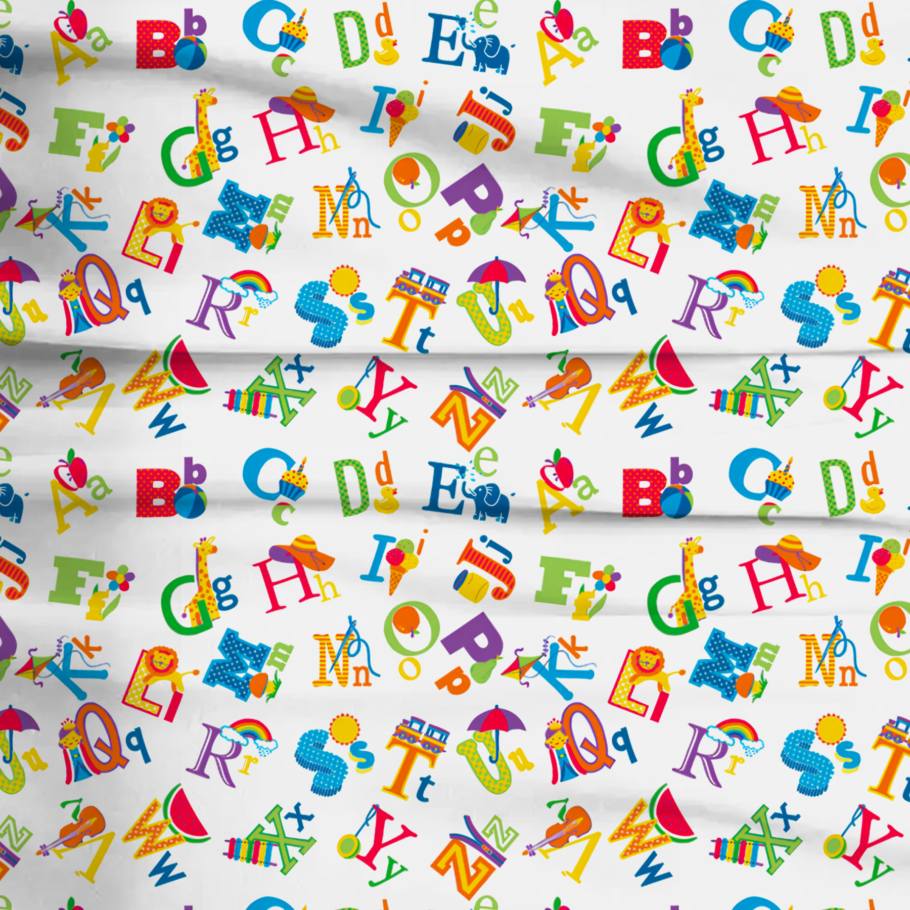 Alphabet Two-Piece Pajama Set For Kids