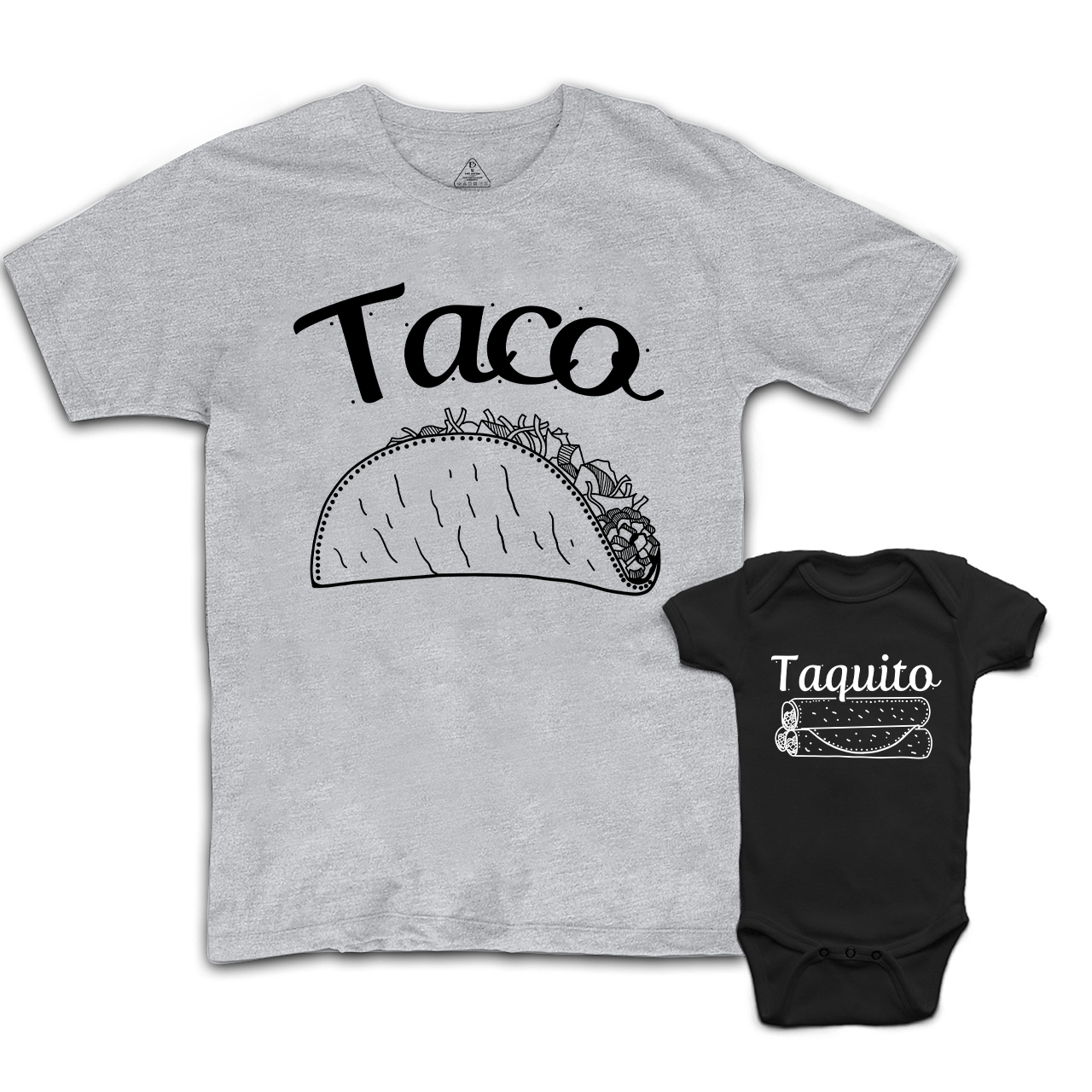 Taco&Taquito Dad&Me Matching Shirts 