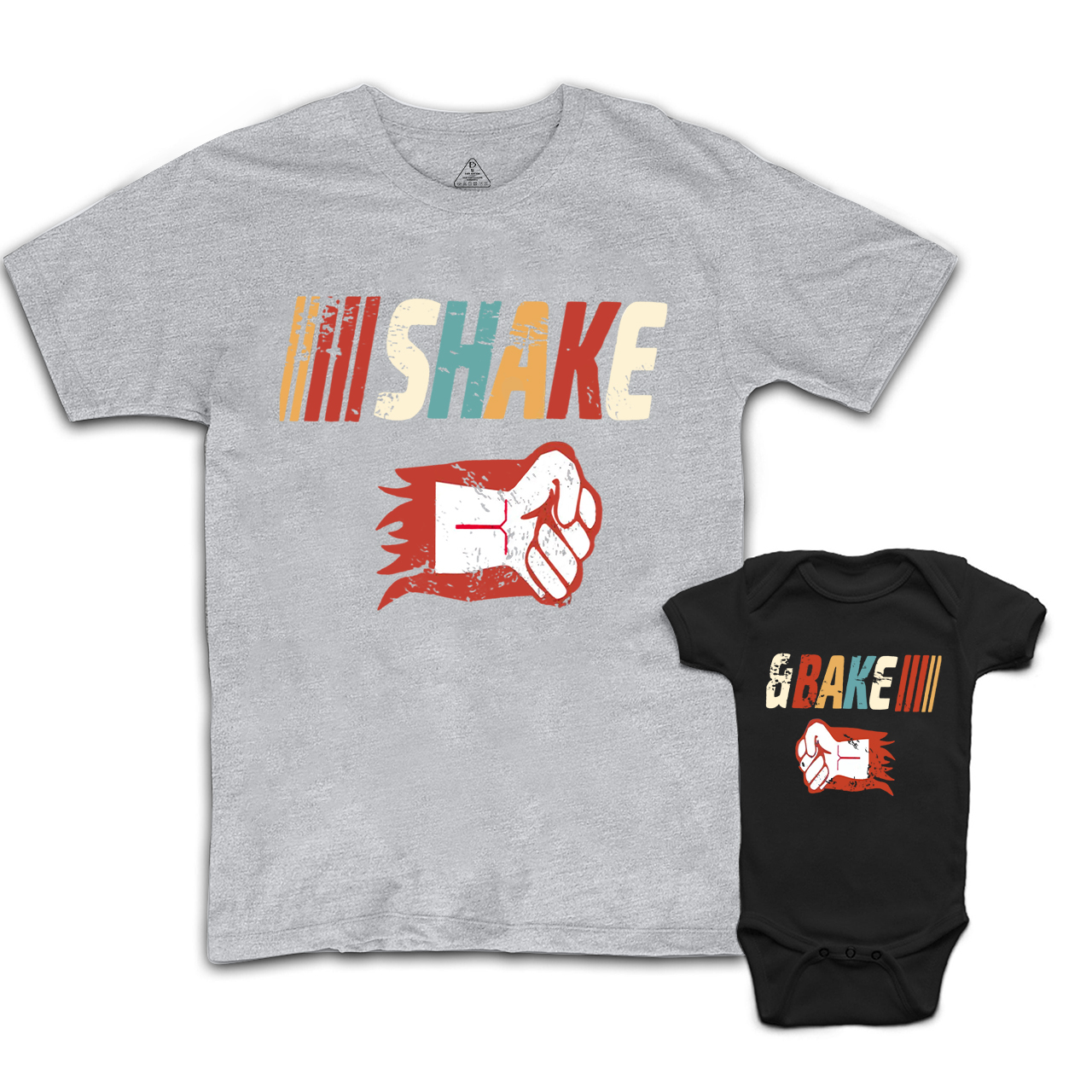 Shake And Bake Dad&Me Matching Shirts