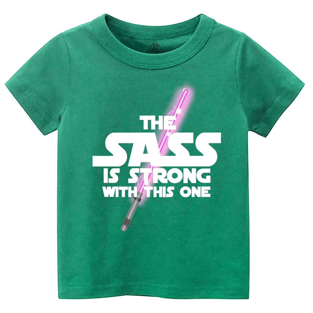 The Sass Is Strong With This One Toddler&Kid's Tees Beepumpkin 7