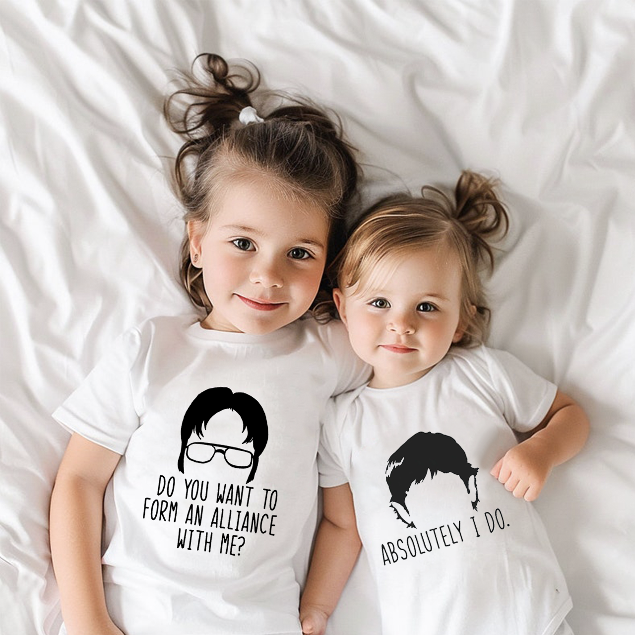 Personalized Do You Want I To From An Alliance With Me Matching Tees For Siblings
