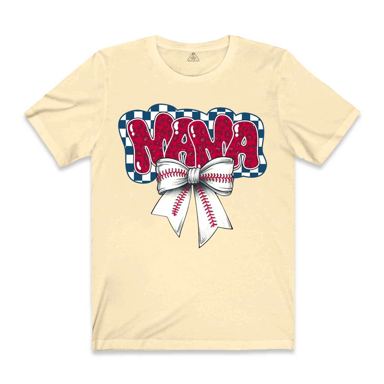 Baseball Bubble Leopard Mama T-Shirts