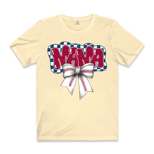 Baseball Bubble Leopard Mama T-Shirts