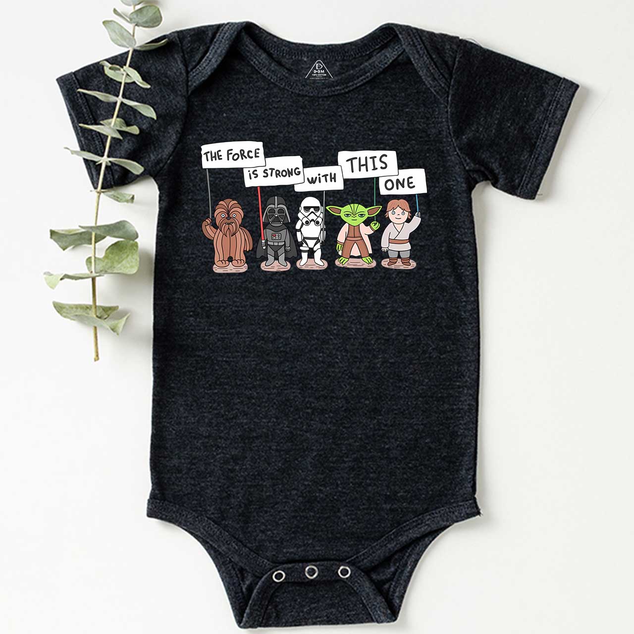 The Force Is Strong With This One Bodysuit Beepumpkin
