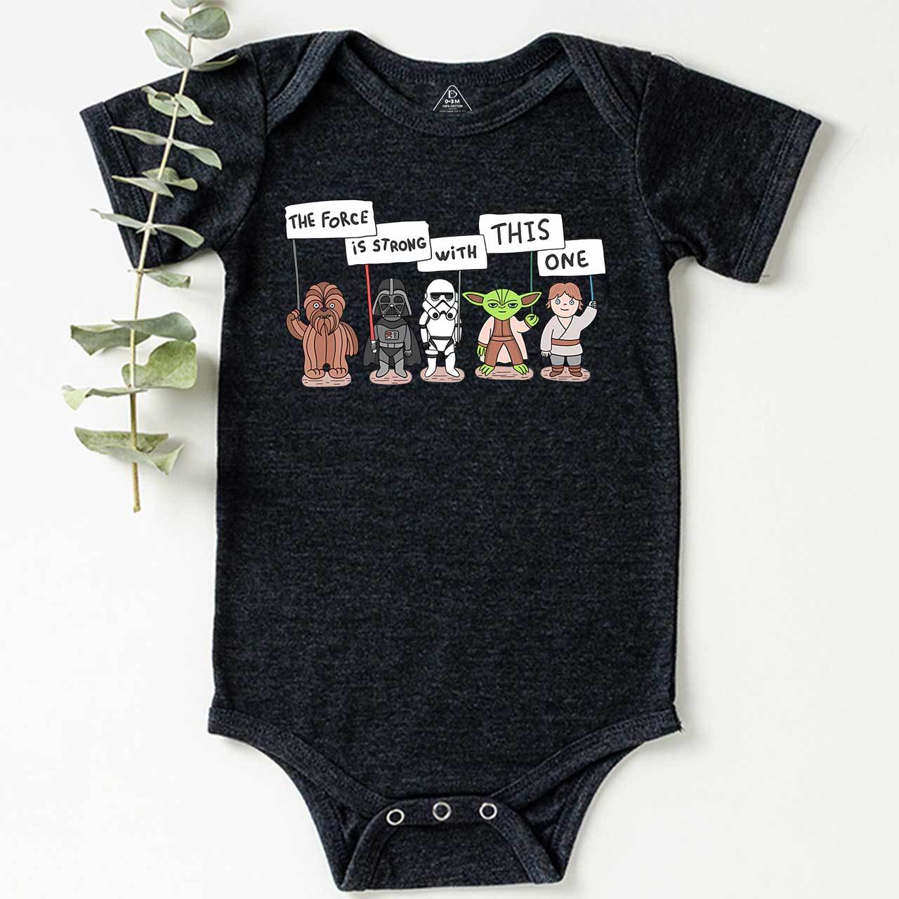 The Force Is Strong With This One Bodysuit Beepumpkin