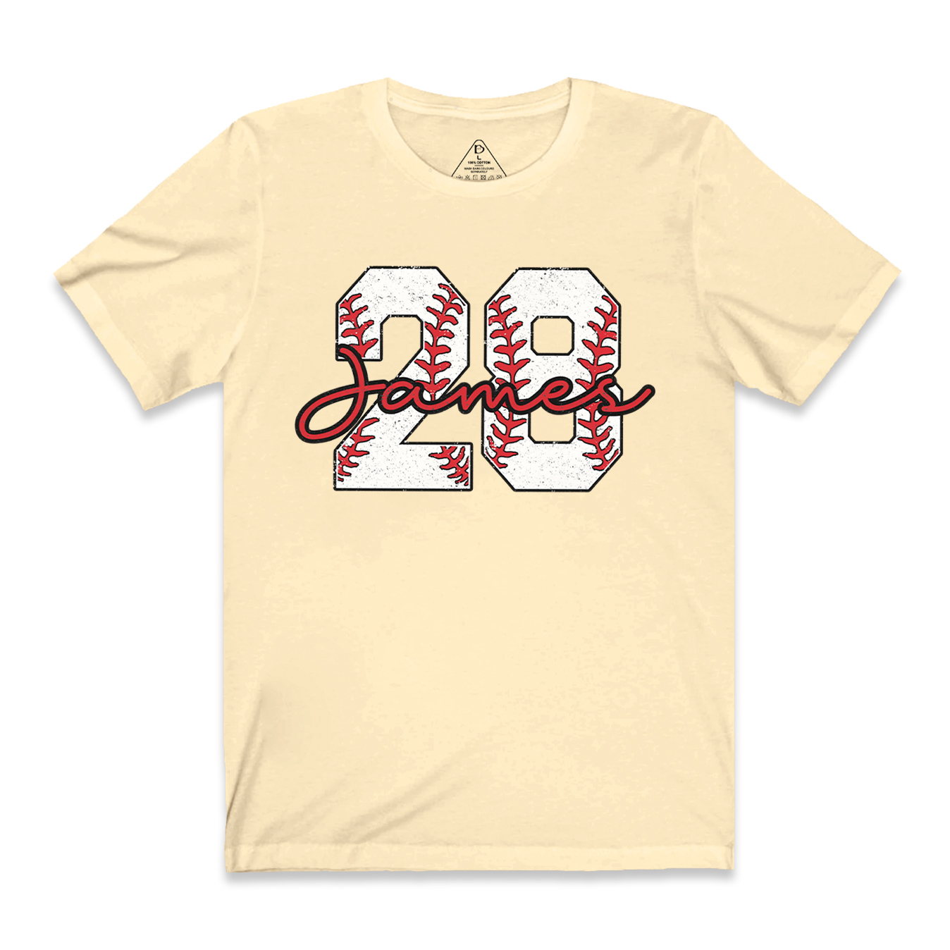 Personalized Baseball Number Mama T-Shirts