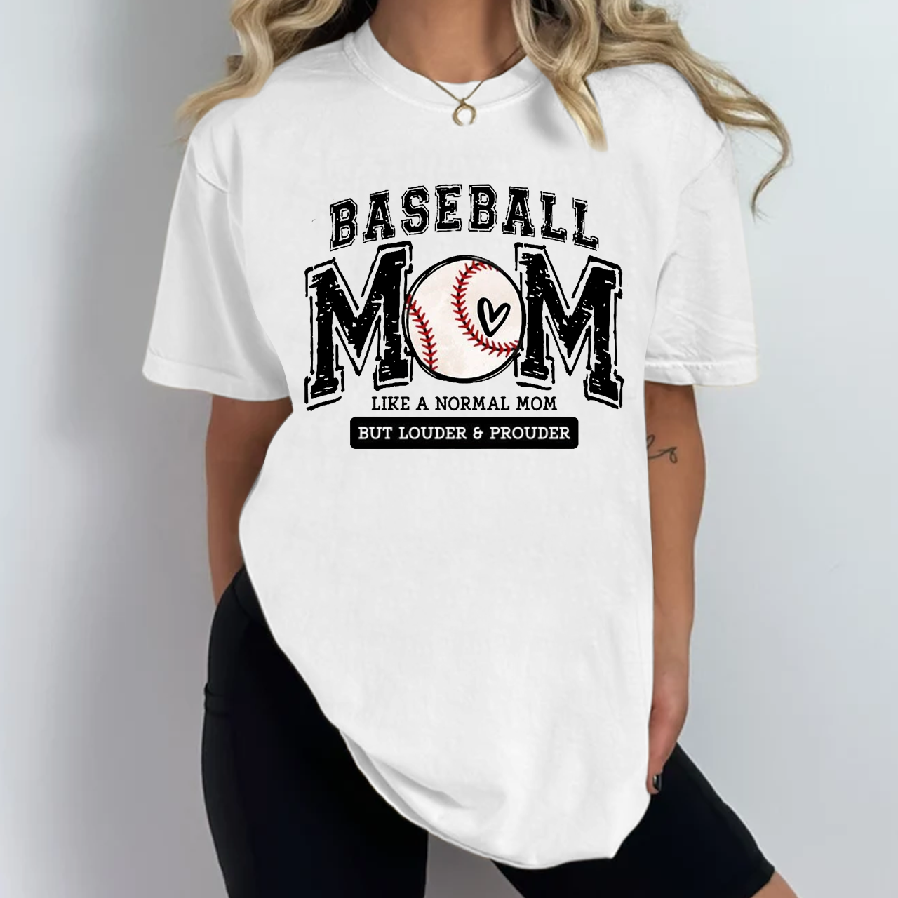 Loud And Proud Baseball Mama T-Shirts