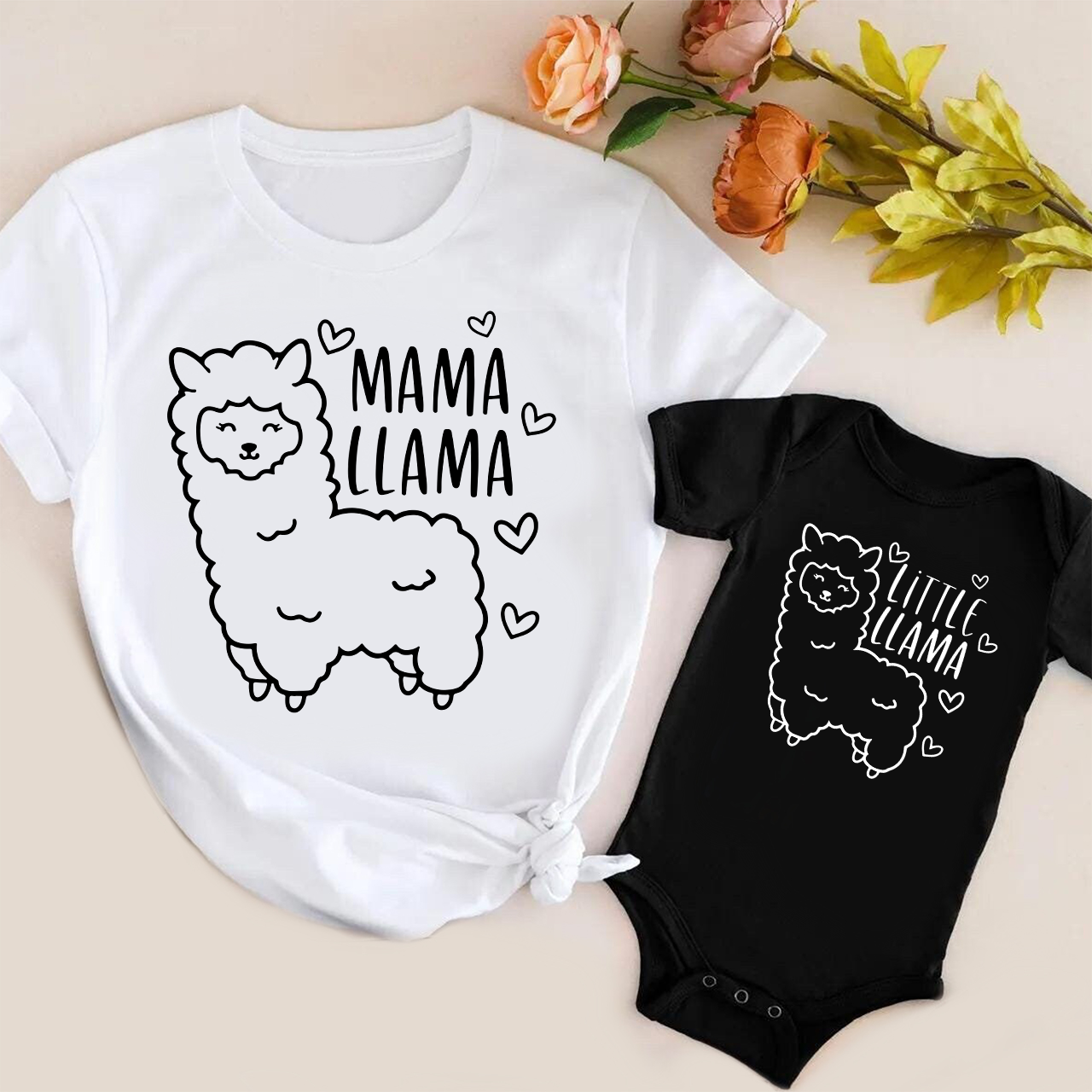 Little Llama Mom&Me Shirt