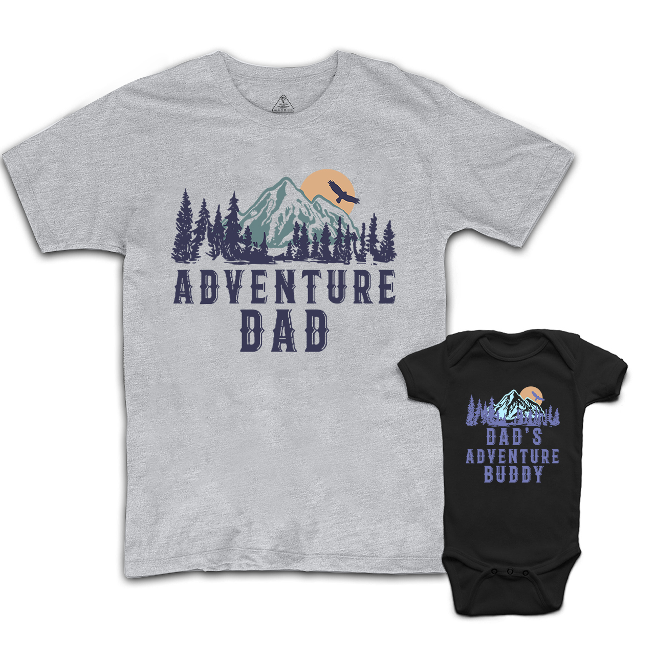 Fun Adventure Dad Adventure Buddy Matching T-Shirts