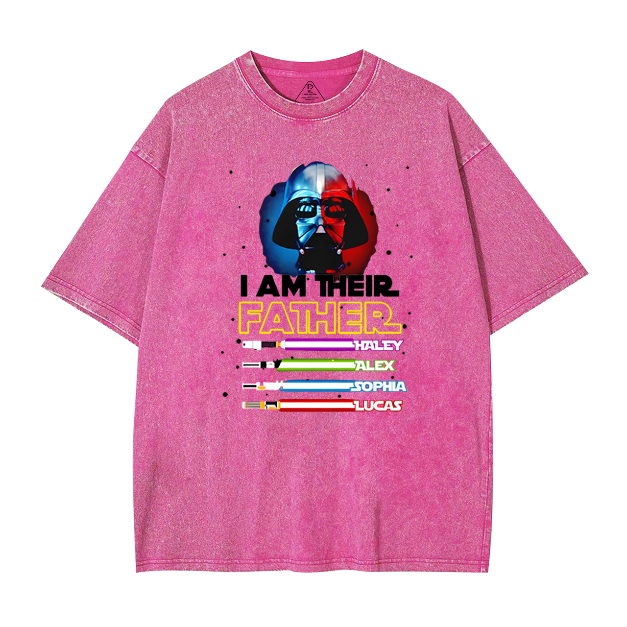 Personalized Name SW Washed T-Shirts 