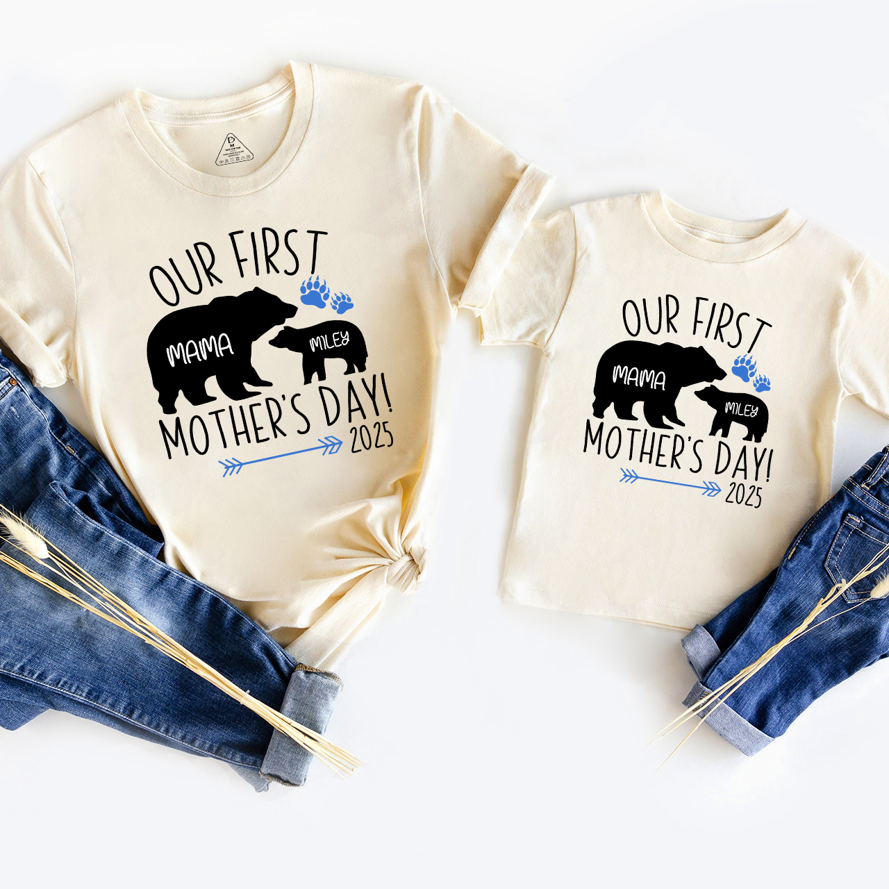 Baby Mom Bear Adult&Kids Shirt