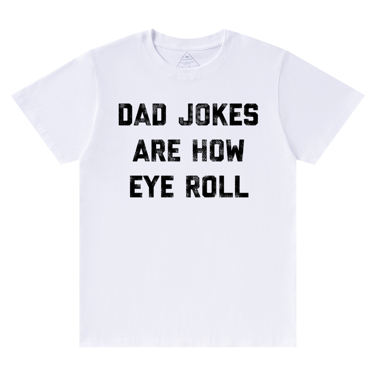 Dad Jokes Are How Eye Roll Dad and me T-Shirt