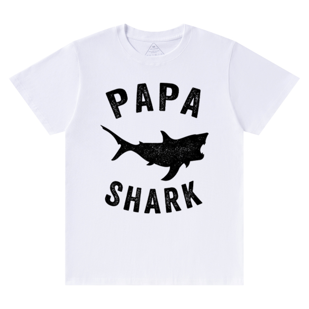 Men's Papa Shark Dad and me T-Shirts