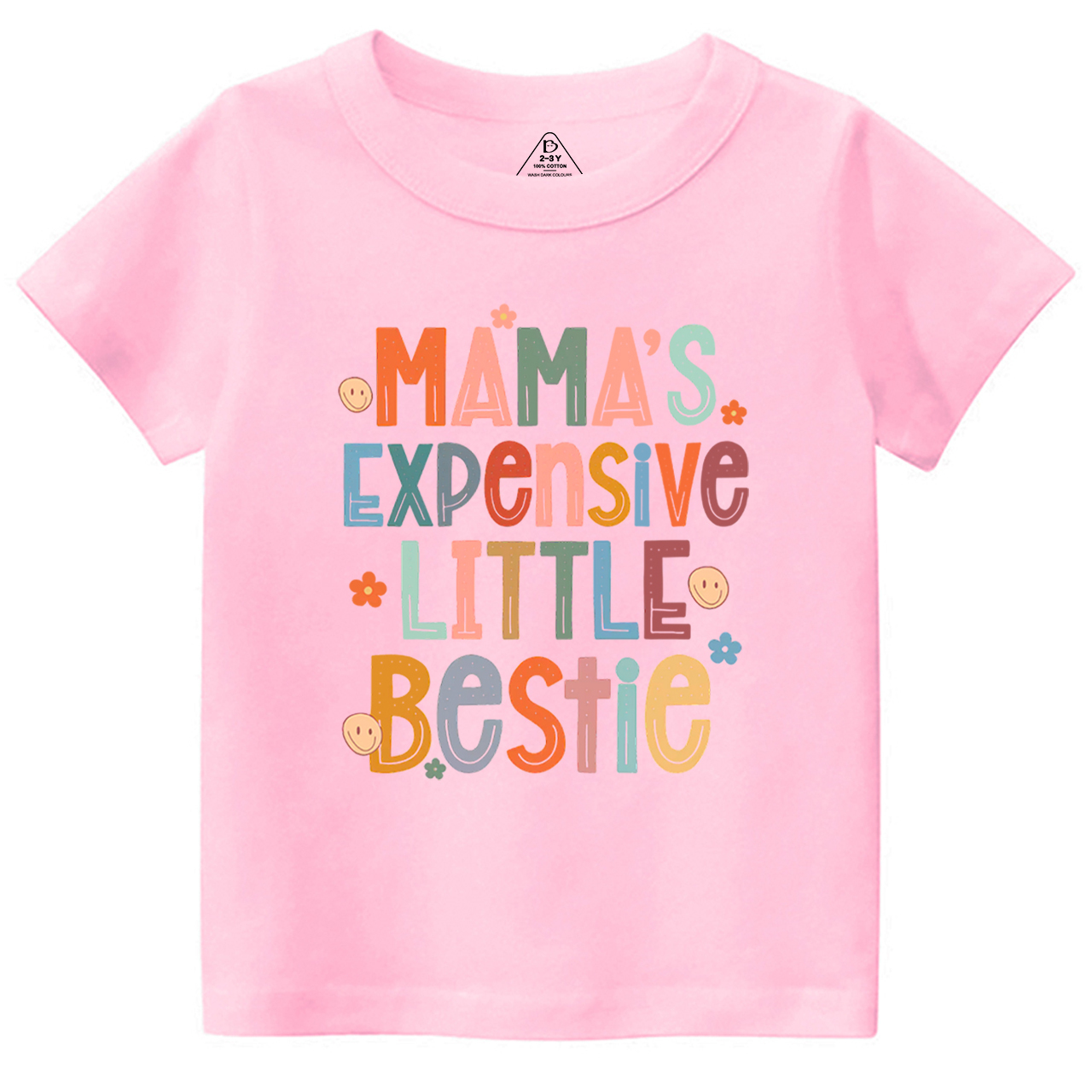 Mama's Expensive Little Bestie Toddler&Kid's Tees Beepumpkin